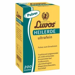 Luvos Heilerde|Sodbrennen Medikamente-® Heilerde ultrafein, 200 g
