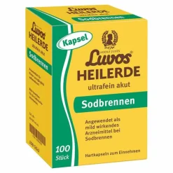 Heilerde ultrafein akut Sodbrennen Kapseln, 100 St^Luvos Hot