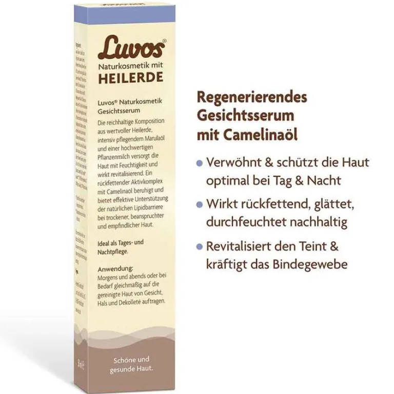 Luvos Seren Und Fluide-Naturkosmetik Gesichtsserum Intensivpflege, 50 ml