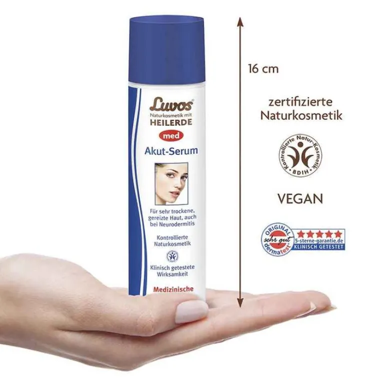 Luvos Naturkosmetik Med Akutserum, 50 ml- Seren Und Fluide|Gesichtspflege