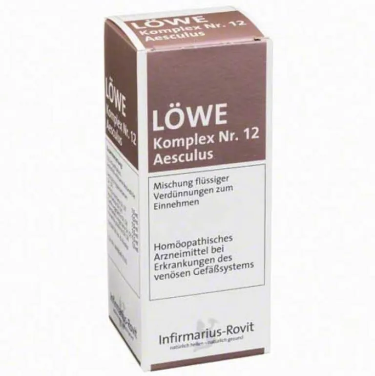 Infirmarius Infirmarius-Löwe Komplex Nr.12 Aesculus Tropfen, 100 ml