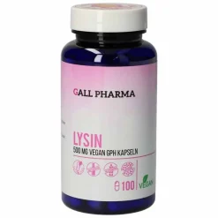 Aminosäuren-Lysin 500 mg vegan GPH Kapseln, 100 St