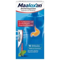 Maaloxan Sodbrennen Medikamente-25 mVal Suspension, 10X10 ml