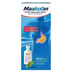 Maaloxan 25 mVal Suspension, 250 ml- Sodbrennen Medikamente