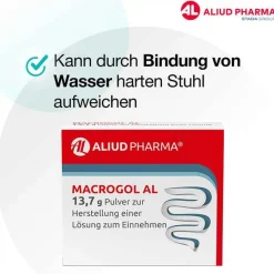 Aliud Pharma MACROGOL AL Pulver zur Herstellung einer Lösung, 30 St- Abführmittel