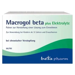 Beta Abführmittel-Macrogol plus Elektrolyte Pulver, 50 St