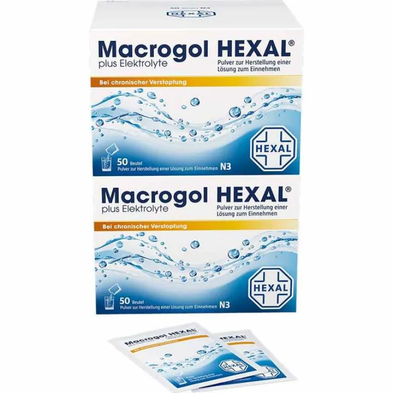Macrogol plus Elektrolyte Pulver, 100 St^Hexal Online