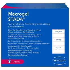 Stada Macrogol ®, 10 St- Abführmittel