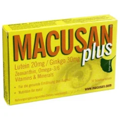 Macusan plus Tabletten, 30 St- Augenvitamine