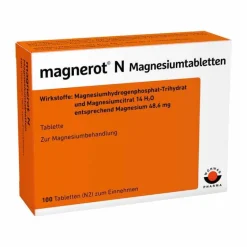 N Magnesiumtabletten, 100 St^Magnerot Best