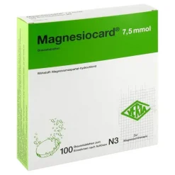 Verla Magnesiocard 7,5 mmol Brausetabletten, 100 St- Magnesium