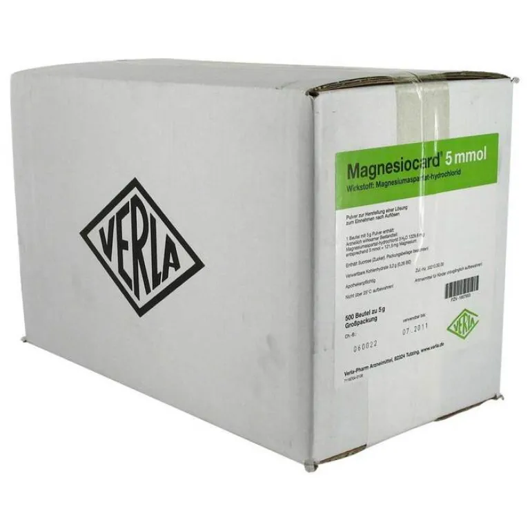 Magnesiocard 5 mmol Pulver, 10X50 St^Verla Best