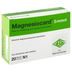 Verla Magnesiocard 5 mmol Pulver, 20 St- Magnesium