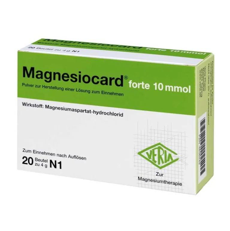 Verla Magnesium-Magnesiocard forte 10 mmol P, 20 St