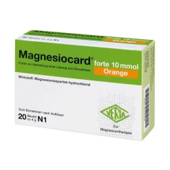 Verla Magnesiocard forte 10 mmol Orange Pulver, 20 St- Magnesium