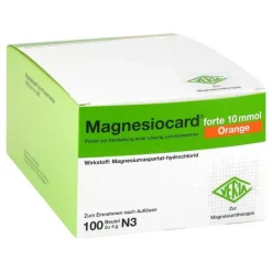 Verla Magnesiocard forte 10 mmol Orange Pulver, 100 St- Magnesium