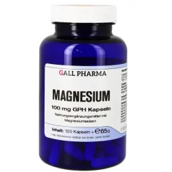 Hecht Pharma Magnesium 100 mg GPH Kapseln, 120 St- Magnesium