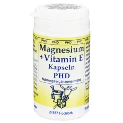 Pharmadrog Muskulatur-Magnesium + Vitamin E Kapsel, 60 St