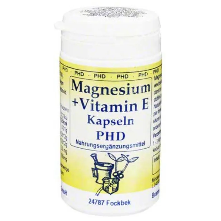 Pharmadrog Muskulatur-Magnesium + Vitamin E Kapsel, 60 St