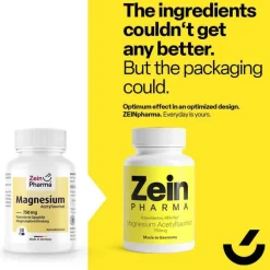 Zein Pharma Magnesium Acetyltaurinat Zeinpharma Kapseln, 30 St- Magnesium