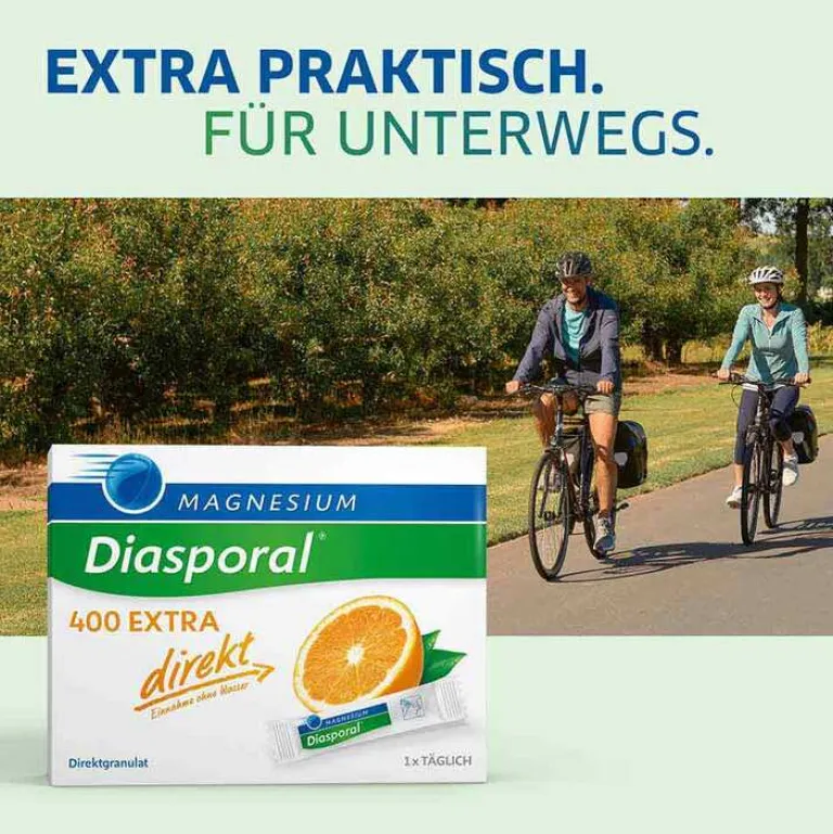 Magnesium Diasporal 400 Extra direkt Granulat, 20 St- Magnesium|Muskulatur
