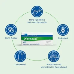 Magnesium Diasporal Magnesium-® 150 Kapseln, 100 St