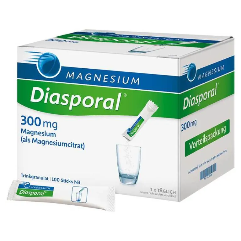 Magnesium Diasporal 300 mg Trinkgranulat, 100 St- Magnesium