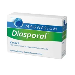 ® 2 mmol Injektionslösung, 5X5 ml^Magnesium Diasporal