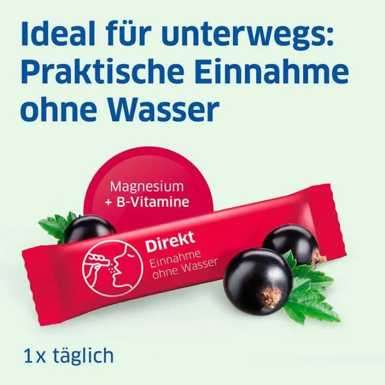 Magnesium Diasporal pro B-Vitamin-Komplex Muskeln + Nerven direkt Direktgranulat , 30 St- Vitamin B Komplex|Magnesium