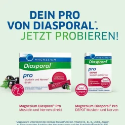 Magnesium Diasporal pro B-Vitamin-Komplex Muskeln + Nerven direkt Direktgranulat , 30 St- Vitamin B Komplex|Magnesium