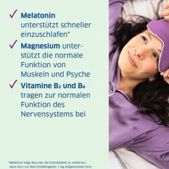 Magnesium Diasporal Melatonin Tabletten-pro Depot Schneller Einschlafen, 30 St