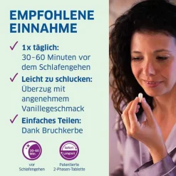 Magnesium Diasporal Melatonin Tabletten-pro Depot Schneller Einschlafen, 30 St