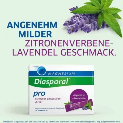 Magnesium Diasporal pro Schneller Einschlafen direkt, 30 St- Melatonin Tabletten