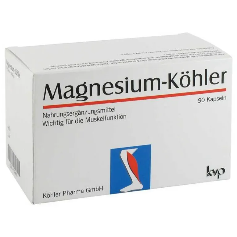 Magnesium Kapseln, 1X90 St^Köhler Best