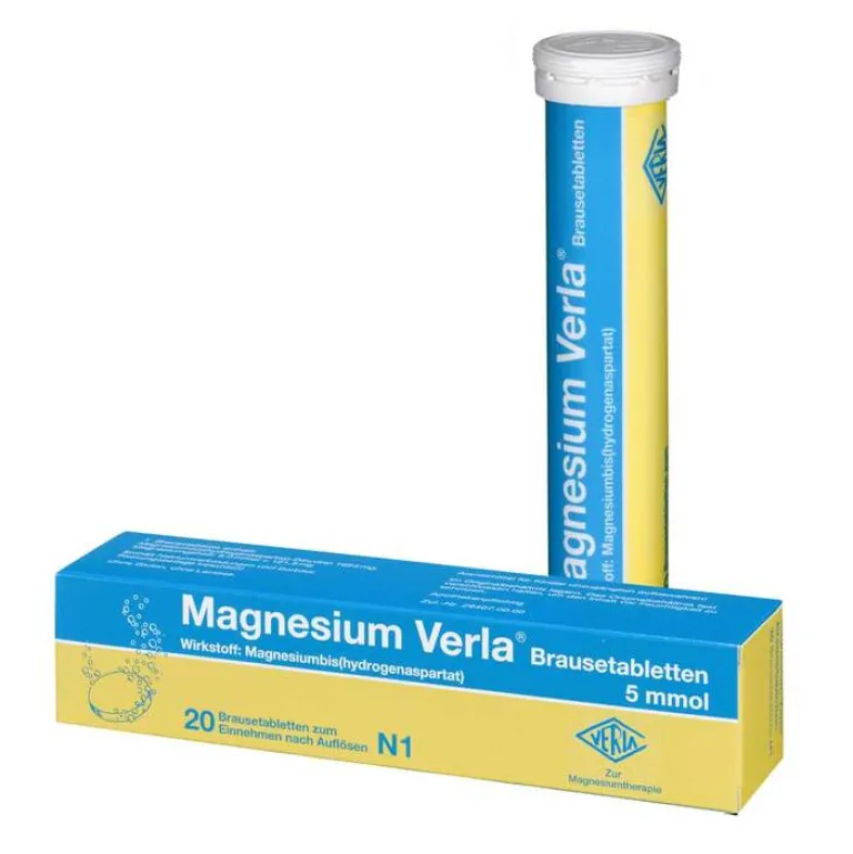 Verla Magnesium Brausetabletten, 20 St- Magnesium