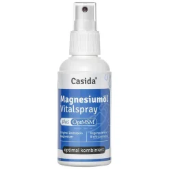 Magnesiumöl + MSM Vitalspray Zechstein, 100 ml^Casida Hot