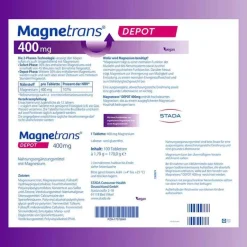 Magnetrans Magnesium-Depot 400 mg Tabletten, 100 St
