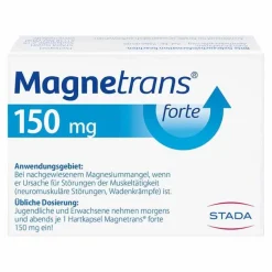 forte 150 mg Hartkapseln, 20 St^Magnetrans