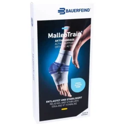 Malleotrain Sprunggelenkbandage Größe 5 rechts schwarz , 1 St^Bauerfeind New
