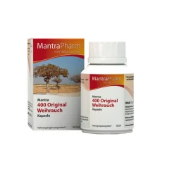 Mantra Weihrauch-400 Original Weihrauch Kapseln, 100 St