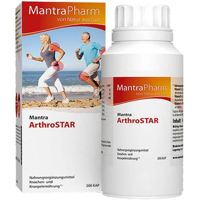 Mantra Arthrostar Kapseln, 200 St- Glucosamin-Chondroitin