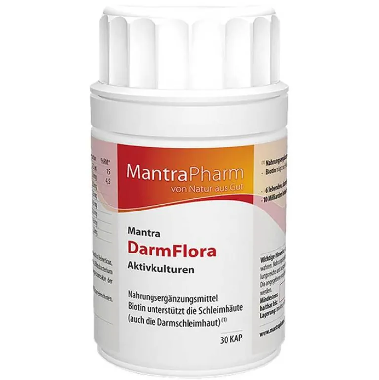 Mantra Darmflora Aktivkulturen Kapseln, 30 St- Bakterienkulturen