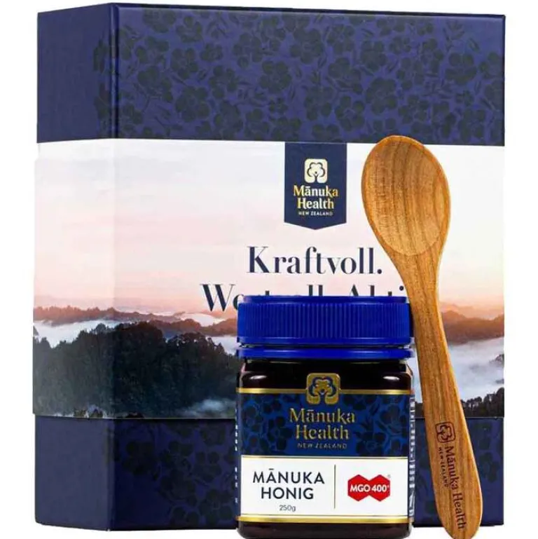Manuka Health Manuka Honig-Mgo 400 + Manuka Honig im edlen Geschenkset, 250 g