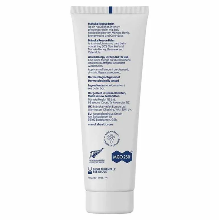 Manuka Health Empfindliche Haut|Trockene & Sensible Haut-Rescue Balm, 50 ml