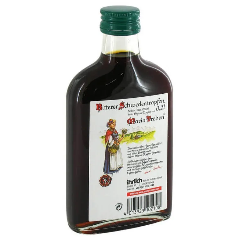 Maria Treben Bitterer Schwedentropfen 32% Vol., 200 ml- Schwedenbitter