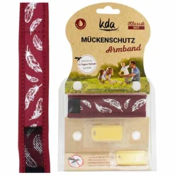 KDA Mückenschutz-Mückenschutz Armband rot , 1 St