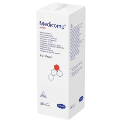 Sterile Kompressen-Medicomp Extra Kompressen 7,5x7,5 cm unsteril, 100 St