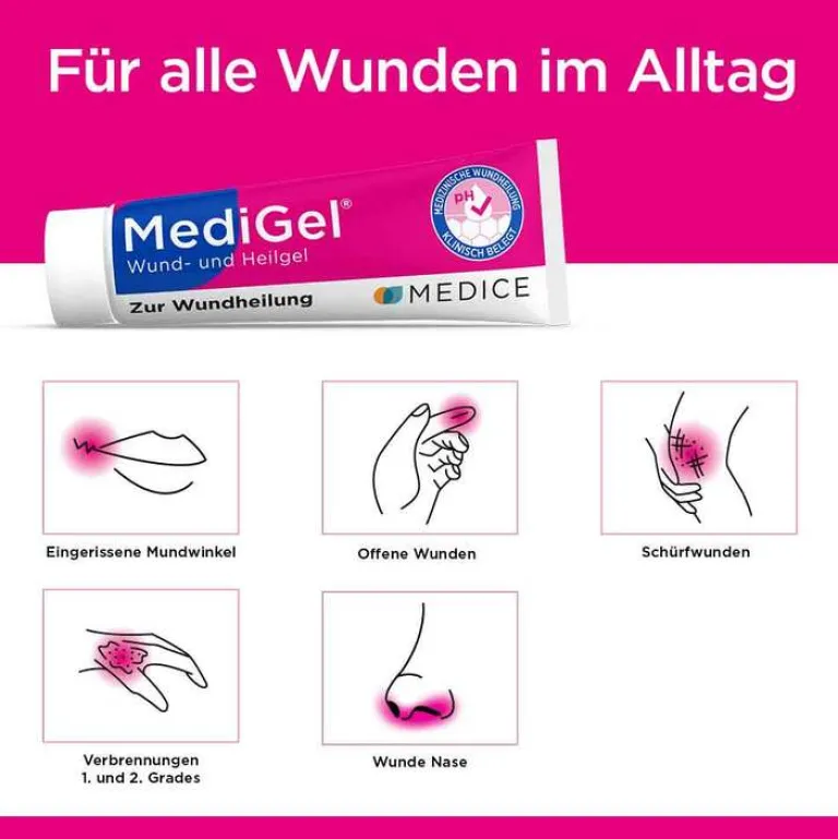 Medigel ® Wund- und Heilgel, 50 g- Wund- & Heilsalbe