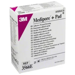Plus Pad 3566E ster, 25 St^Medipore Clearance