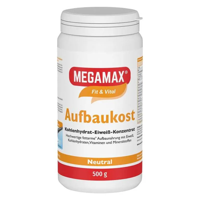 Megamax Aufbaukost neutral Pulver, 500 g- Sonstige Aufbaupräparate
